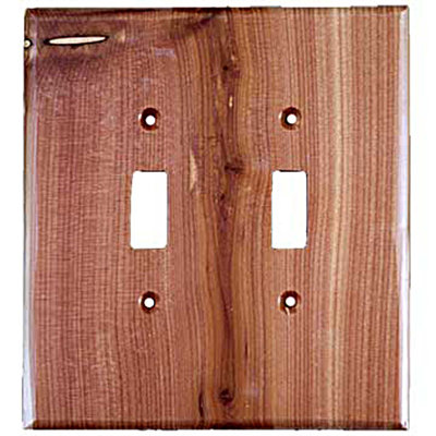 Traditional 2-Gang Toggle Light Switch Wall Plate