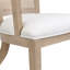 Chaise de salle à manger avec accoudoirs (ensemble de 2)