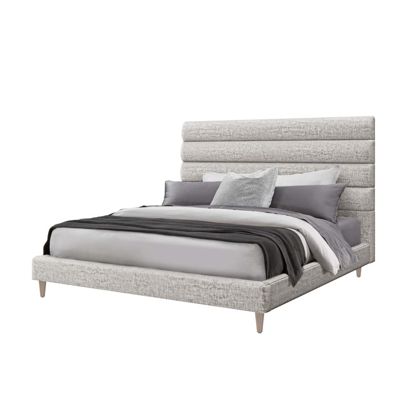 Solid Wood Bed, California King, Storm