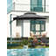 Parasol en porte-à-faux tout aluminium de 132 po Beeta-772996585