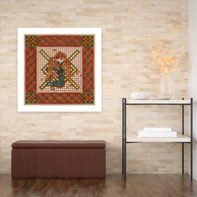 «Illuminated Celtic Angel», reproduction d'art animalier abstrait contemporain
