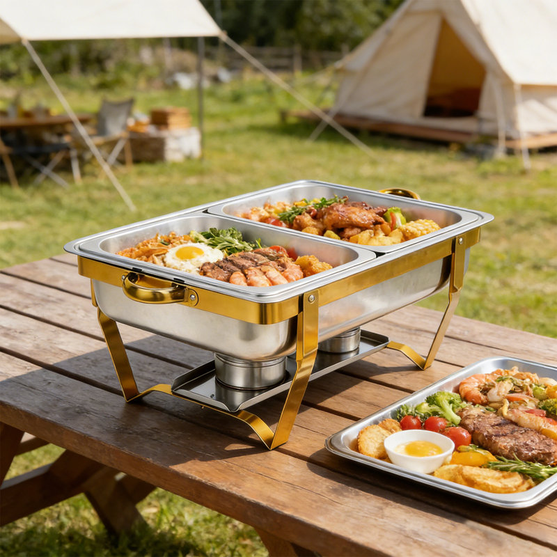 Ensemble de buffet à vaisselle Chafing
