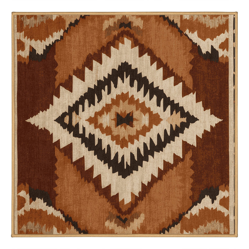 Pueblo Pathways Rug, Square 8'