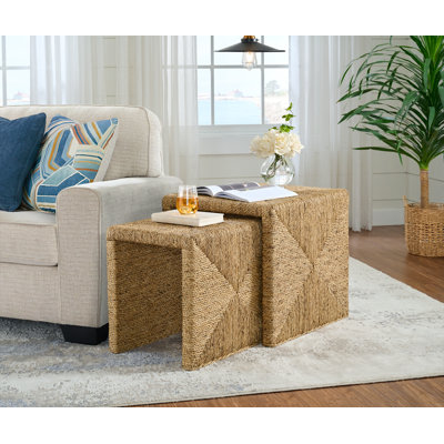 Woven Nesting Table