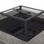 Rectangle Stone Wood Burning Smokeless Fire Pit