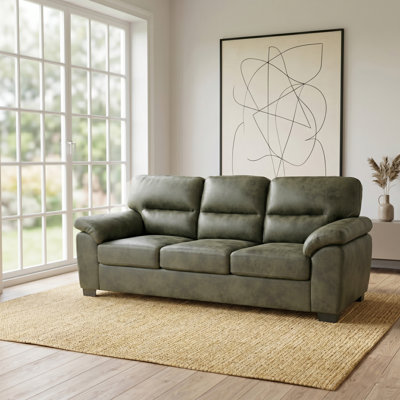 Vintage 81 " Three-Seat Upholstered Sofa