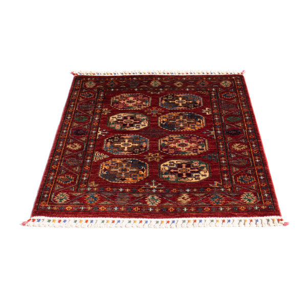 Latitude Vive Bryent Dark Red Rug | Wayfair.co.uk