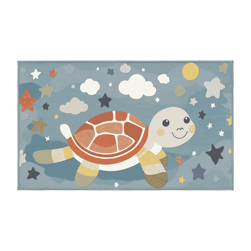 Tapis pour enfants East Urban Home, Rectangulaire 7 pi x 10 pi