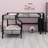Space-Efficient L-Shape Bunk Bed Combo Including Storage Closet, Homework Desk and Integrated USB Outlets
