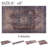 6' X 9' Rectangle Area Rug Indoor Vintage Look 0.14In Thin Washable Rugs-1969590111