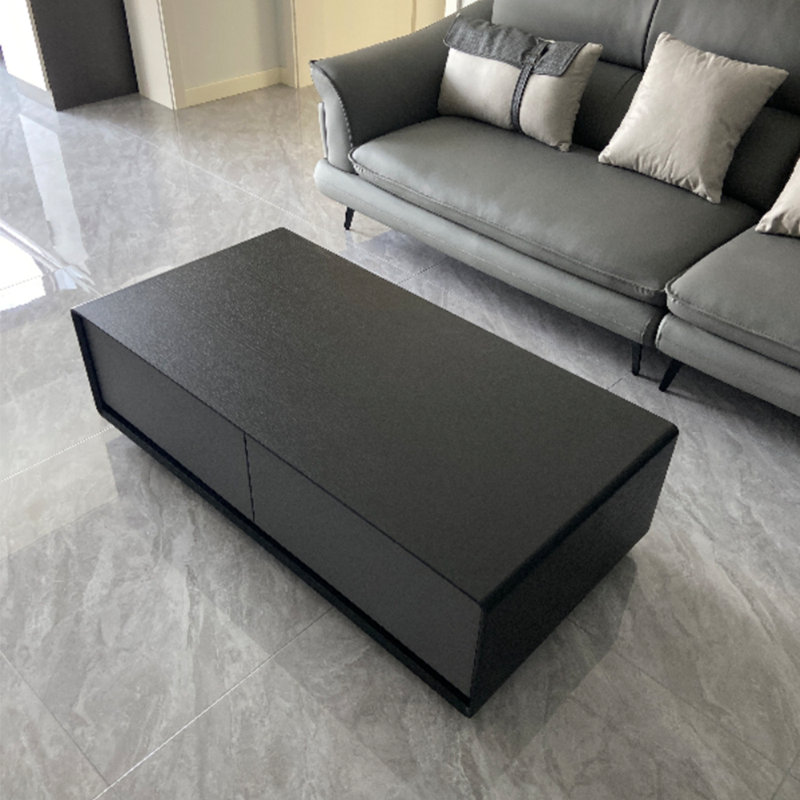 Table basse multi-niveaux en bois massif