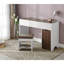 Ensemble coiffeuse Emme avec tabouret et miroir
