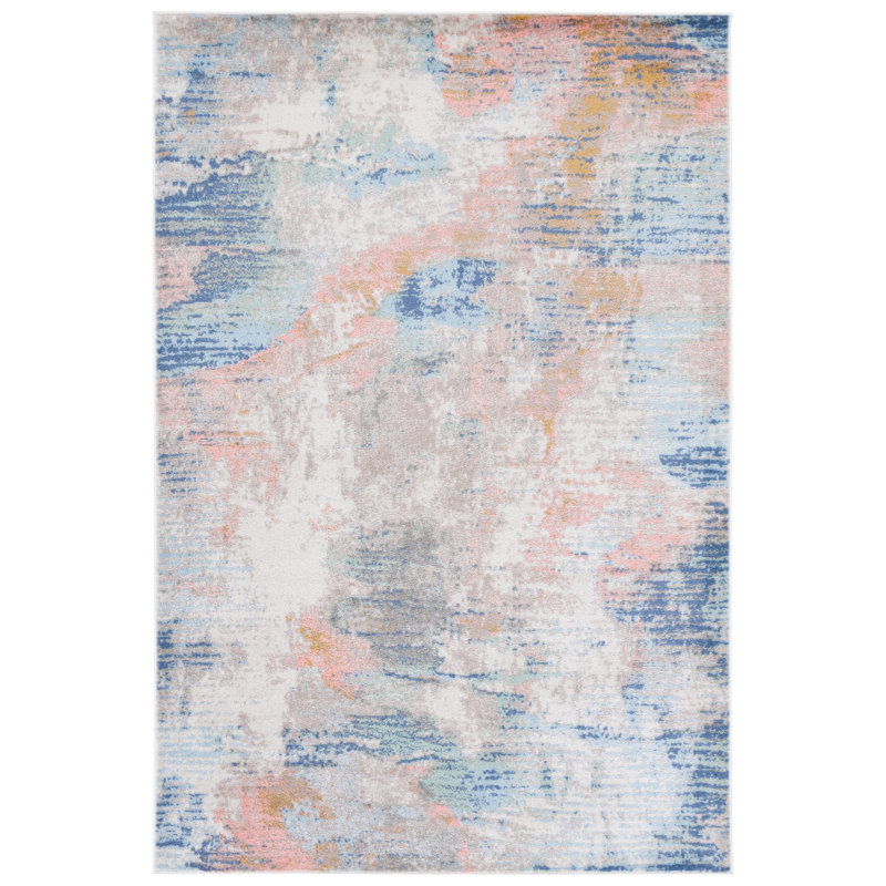Strasser Skyler Performance Abstract Rug, Rectangle 4'5" x 6'5"