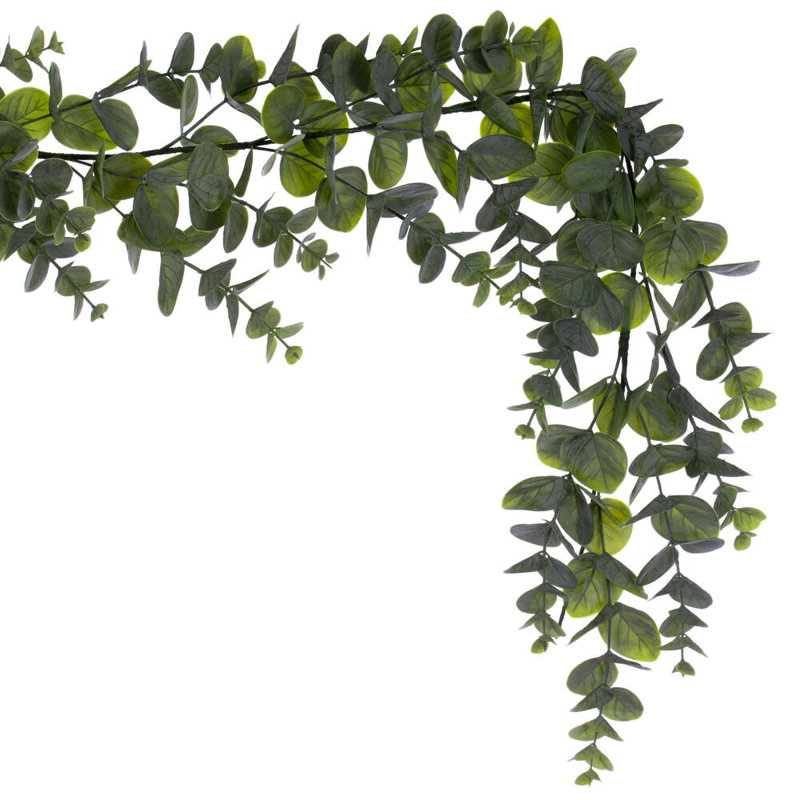 Guirlande en faux eucalyptus, Vert