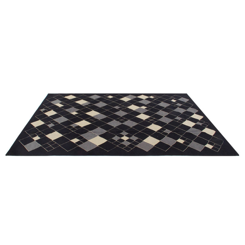 Velez Ikat Hand Woven Area Rug, Rectangle 200 x 300cm