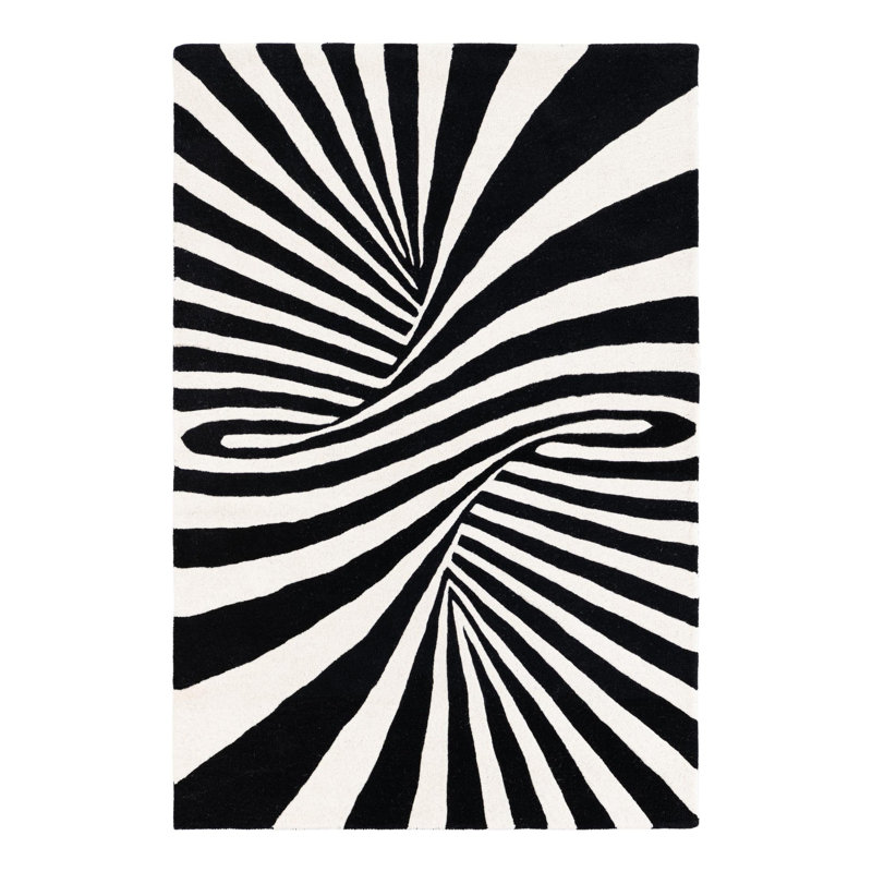 Wrought Studio™ Whirl Nalanie Rug, Rectangle 4'1" x 6'1"