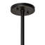 36" Wide Cilindro Textrene Two Tier Pendant