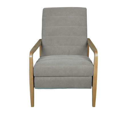 34" Solid Wood Manual Recliner