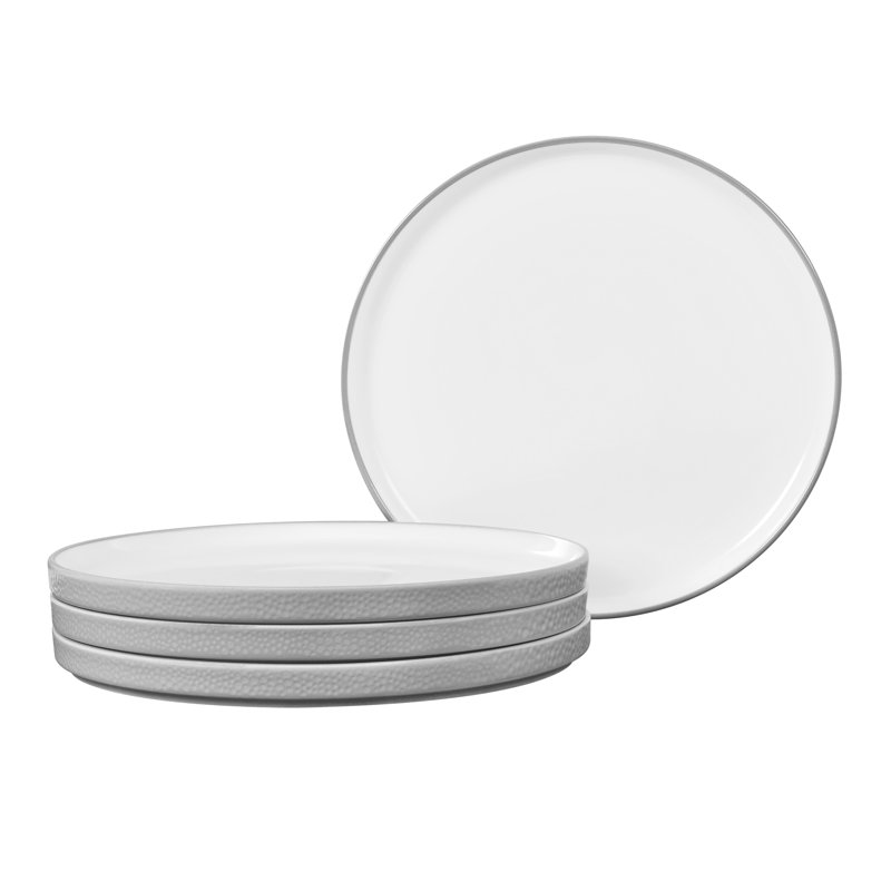 Assiettes à salade en pierre Norortake Colortex, 7 1/2 po, Gris