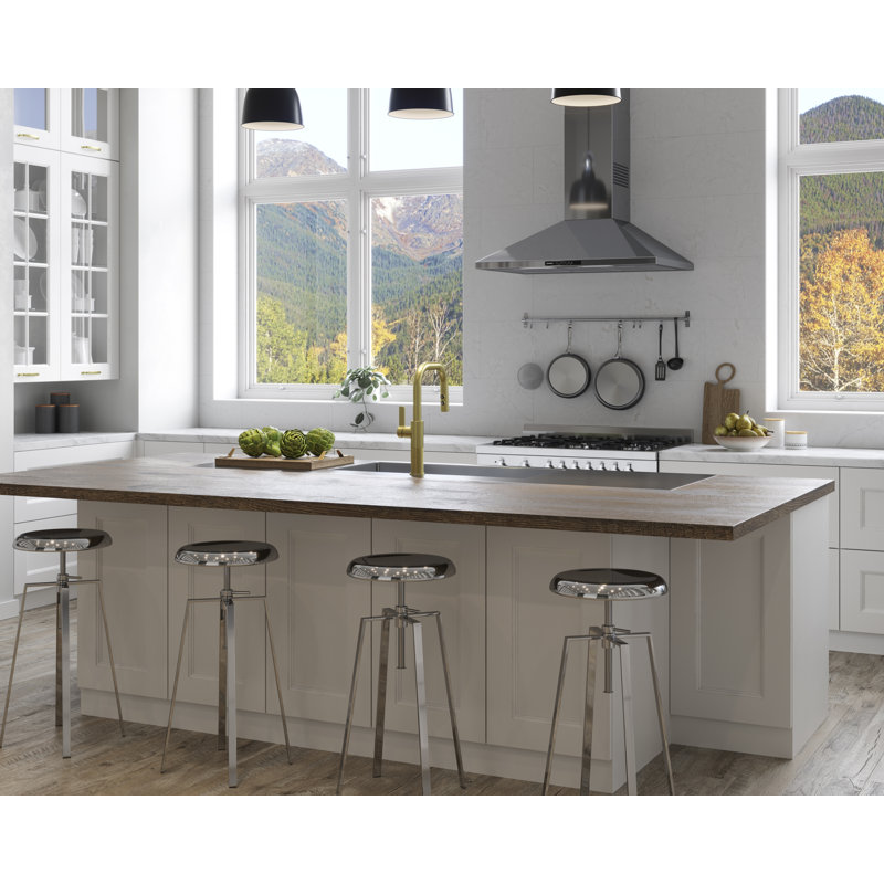 Pull Down Single Handle Kitchen Faucet, Brushed Gold
