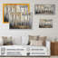 «Quinnwood Birch Tree Forest Wonderland III», reproduction sur toile-88530176-88530177