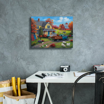 " Harvest Time On The Farm " by John Zaccheo