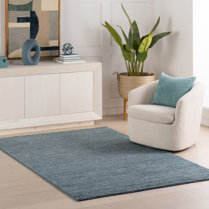 Ramsey Juniper Hand Knotted Wool Rug, Rectangle 2' x 3'
