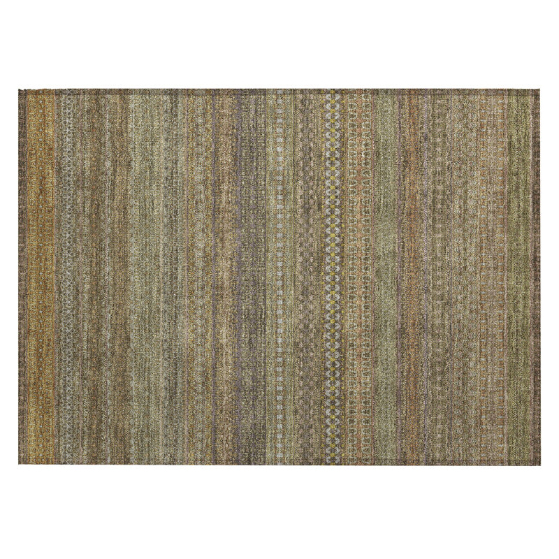 Tapis extérieur lavable antidérapant 2 pi x 3 pi kaki