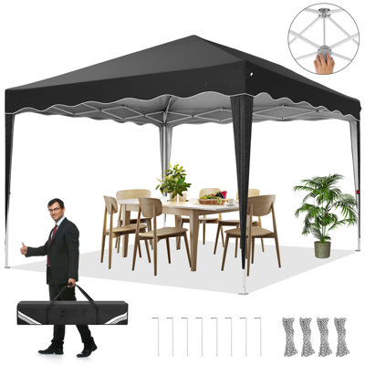 1m x 1m Metal Vault Gazebo