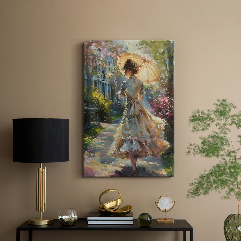 WCCEN Series DCCLV III - Toile tendue avec châssis Premium - Prêt à être accroché, H 36 po x l 24 po