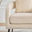 Fauteuil demi-tonneau en velours-831239455