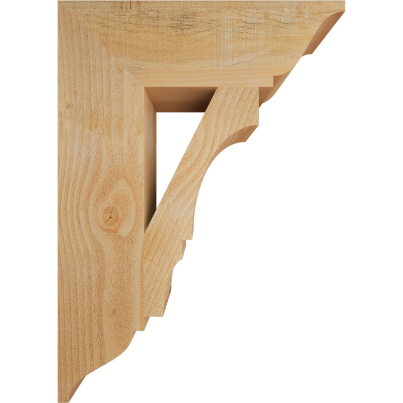 Support traditionnel Balboa, Sapin Douglas scié brut, L 6 po x P 20 po x H 28 po
