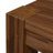 5 Piece Dinette Set for 4 Includes a Rectangle Rustic Wood Dining Table and 4 Grey Linen Fabric Parson Dining Room Chairs, Antique Walnut-1502813100