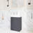 20 In. Freestanding Bath Vanity With Ceramic Sink-41111976