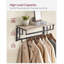 Abigale Wall 5 - Hook Wall Mounted Coat Rack-104368799