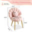 Fauteuil de coiffeuse en forme de coquillage-116299850