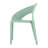 Holiday - Haze Green Polypropylene Single-Side Chair - One-Piece Design For Indoor & Outdoor Use,Suitable For Living Rooms, Dining Rooms, Gardens, Terraces And Other Scenarios  (Set Of 4)-484093348