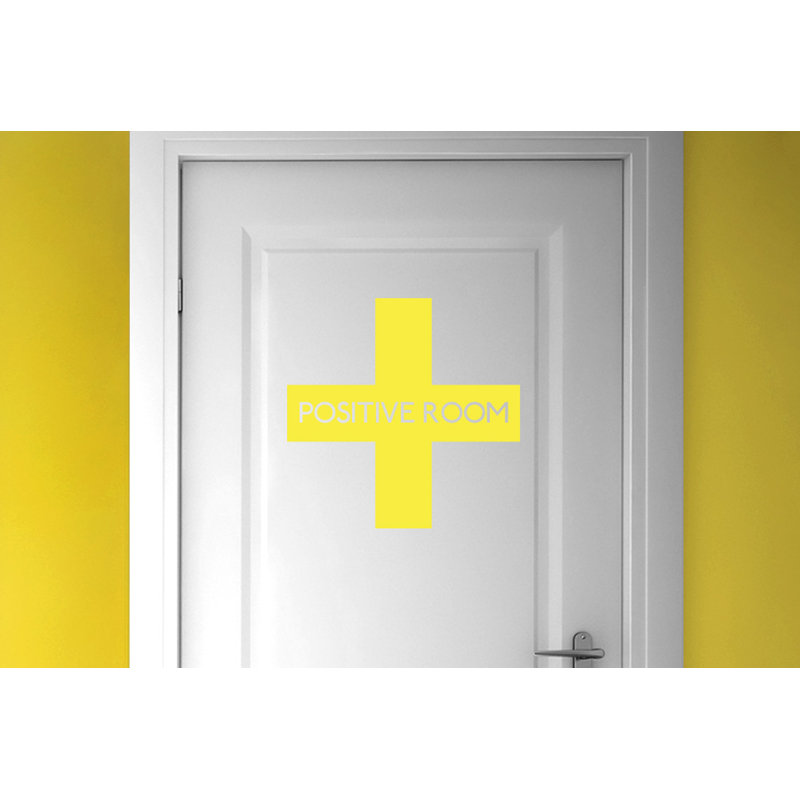 Wall Decal, Bright Yellow