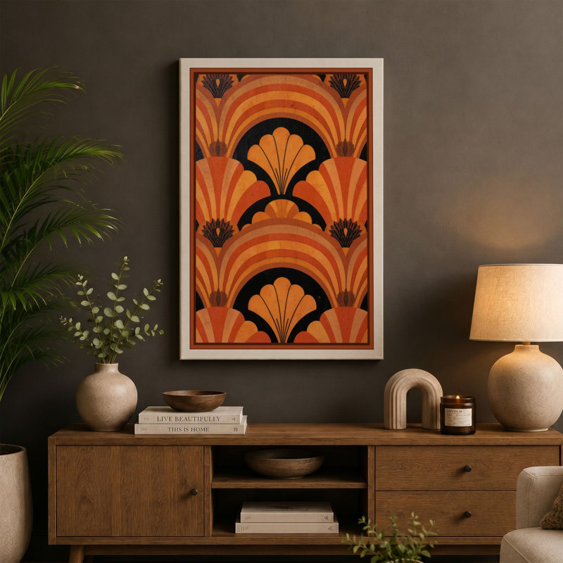 Print, 24x16 - 61.0 x 40.6 cm, Terracotta Border