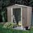 6Ft X 5Ft Outdoor Metal Storage Shed