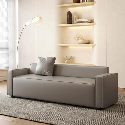 Banc rembourré beige