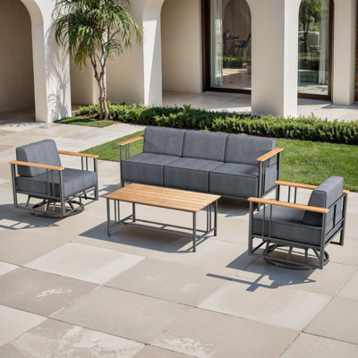 Ensemble de conversation avec table basse Coan