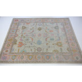 Anabel Hand Knotted Wool Oriental Area Rug