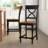Iestyn Solid Wood Counter Stool