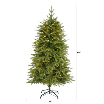 Easy Set-Up Lighted Christmas Tree