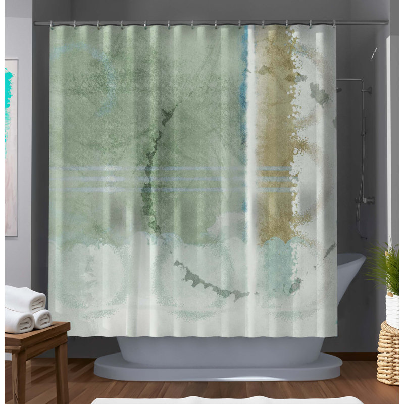 Chic Exhilaration Designer Shower Curtain