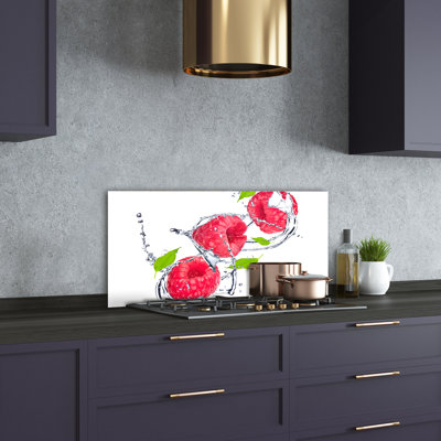 Lovada 50cm W x 100cm L Glass Peel and Stick Panel