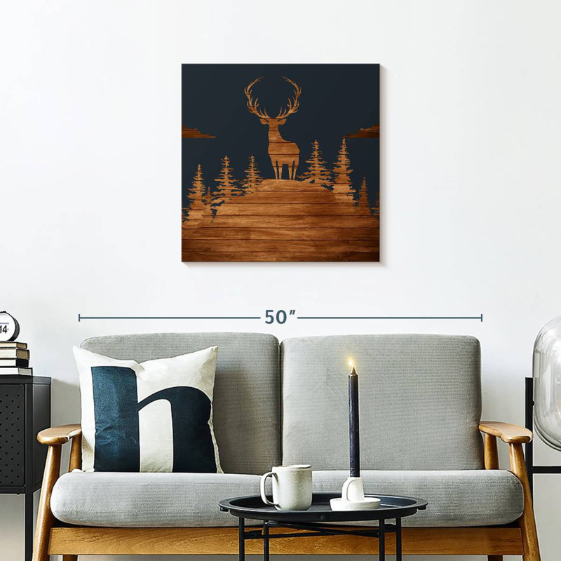 Crowle King, 24" H x 24" W