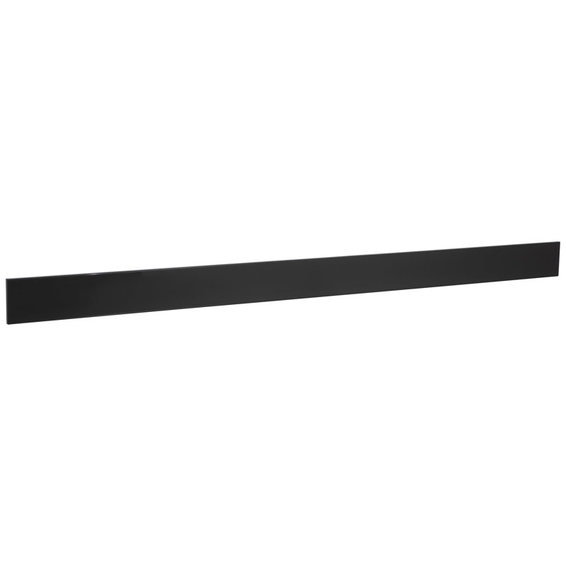 Moulures en panneau de fibres à densité moyenne (MDF) l 4 po x H 96 po prêtes à assembler, Gris
