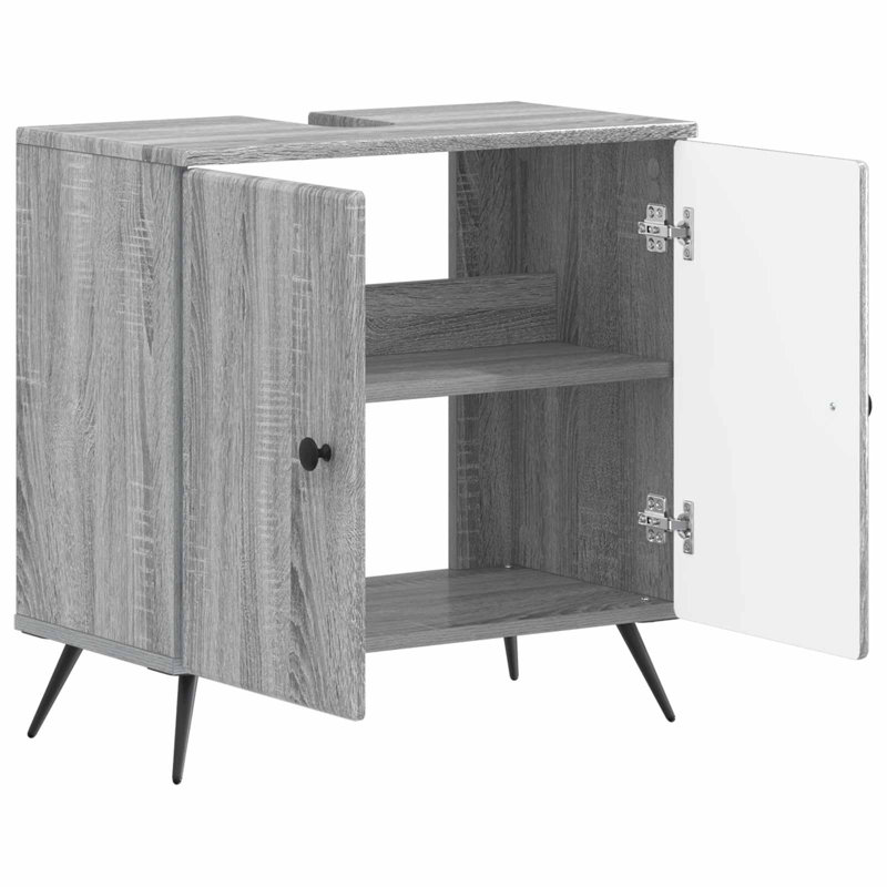 Under Sink Cabinet, Grey Sonoma